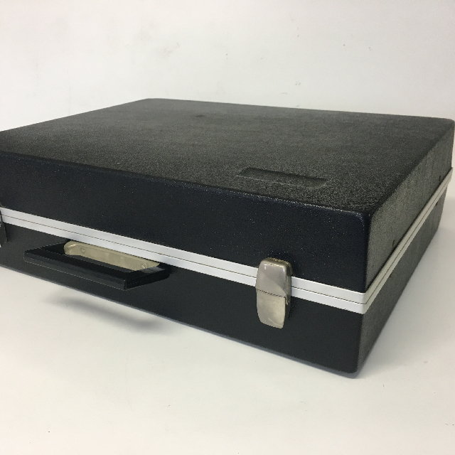 BRIEFCASE, Hardcase - Black Hard Edge w Aluminium Detail